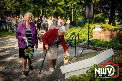 Nieuwe namenmonumenten eren oorlogsslachtoffers in gemeente Elburg - © NWVFoto.nl